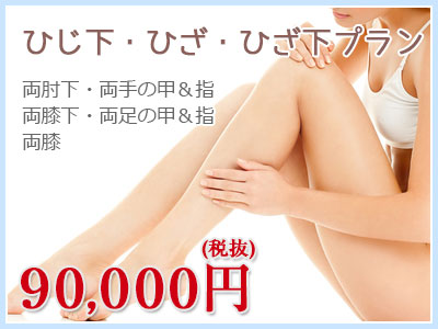 ひじ下・ひざ・ひざ下プラン